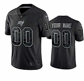 Men's Tampa Bay Buccaneers Active Player Custom Black Reflective Limited Stitched Jersey,baseball caps,new era cap wholesale,wholesale hats